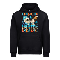 Black i don't do winter very well Urban Hoodie - MaliasSmallBusiness