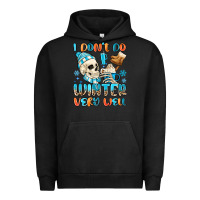 Pigment Black i don't do winter very well Urban Hoodie - MaliasSmallBusiness