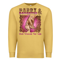 Antique Gold daddy and daughter best friends for life Premium Sweatshirt - Artiststas