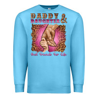 Ocean Blue daddy and daughter best friends for life Premium Sweatshirt - Artiststas