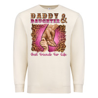 Sandshell daddy and daughter best friends for life Premium Sweatshirt - Artiststas