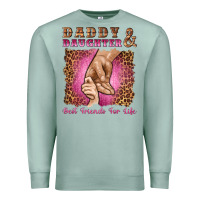 Seafoam daddy and daughter best friends for life Premium Sweatshirt - Artiststas