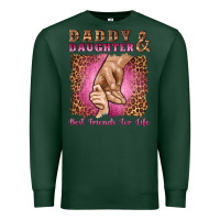 Sports Green daddy and daughter best friends for life Premium Sweatshirt - Artiststas