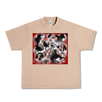 Burro cowhide glitter tooled leather Urban Heavy Tee - RanaPortraitStore