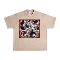 French Oak cowhide glitter tooled leather Urban Heavy Tee - RanaPortraitStore