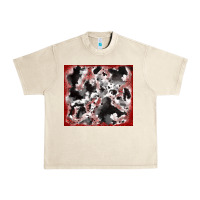 Sandshell cowhide glitter tooled leather Urban Heavy Tee - RanaPortraitStore