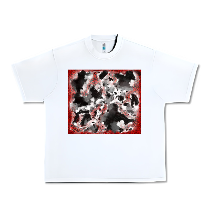 Cowhide Glitter Tooled Leather Urban Heavy Tee by RanaPortraitStore | Teevron