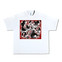 White cowhide glitter tooled leather Urban Heavy Tee - RanaPortraitStore