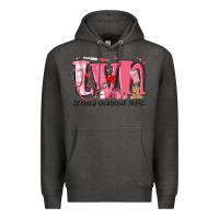 Charcoal Heather lvn licensed vocational nurse valentine's day Premium Hoodie - MaliasSmallBusiness