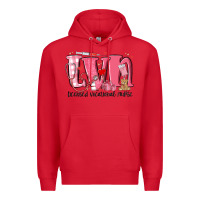 Red lvn licensed vocational nurse valentine's day Premium Hoodie - MaliasSmallBusiness