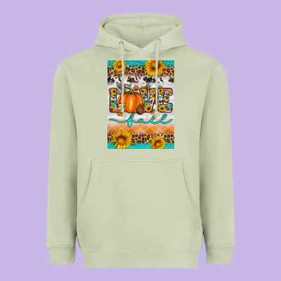 Love Fall Heavyweight Hoodie Designed By Artiststas