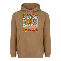 Toasted Coconut love fall Heavyweight Hoodie - Artiststas