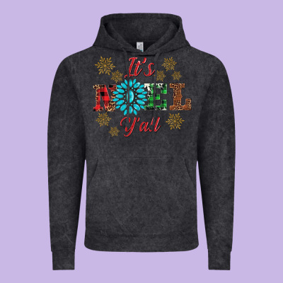 It's Noel Y'all Vintage Hoodie Designed By Adodesignshop