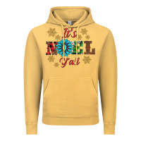 Vintage Mustard it's noel y'all Vintage Hoodie - AdoDesignShop