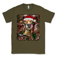 Army Green christmas heifer with leoard and cowhide Classic Tee - RanaPortraitStore
