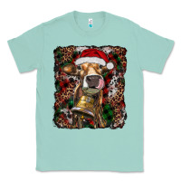 Seafoam christmas heifer with leoard and cowhide Classic Tee - RanaPortraitStore