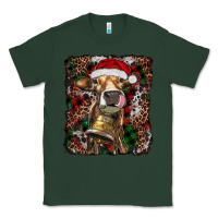 Sports Green christmas heifer with leoard and cowhide Classic Tee - RanaPortraitStore
