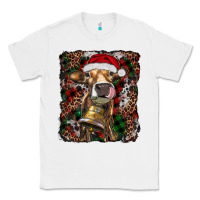 White christmas heifer with leoard and cowhide Classic Tee - RanaPortraitStore