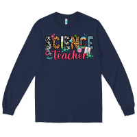 Navy science teacher Long Sleeve Tee - Zillion Design Studio