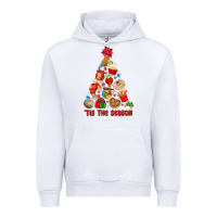 White tis the season mexican christmas Urban Hoodie - MaliasSmallBusiness