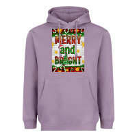 Lavender Merry And Bright Heavyweight Hoodie - Artiststas