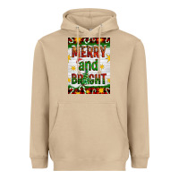 Mushroom Merry And Bright Heavyweight Hoodie - Artiststas