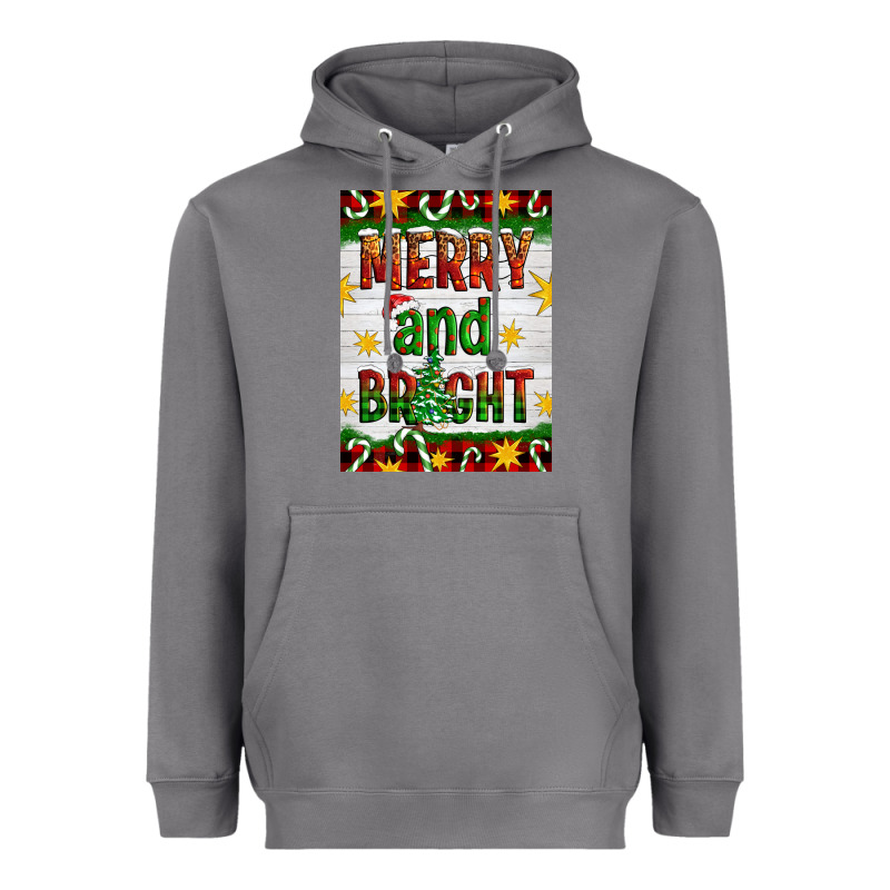 Merry And Bright Heavyweight Hoodie by Artiststas | Teevron
