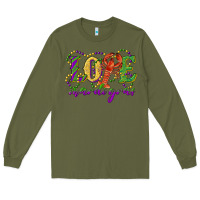 Love With Crawfish Mardi Gras Long Sleeve Tee | Teevron