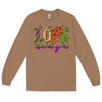 Toasted Coconut love with crawfish mardi gras Long Sleeve Tee - RanaPortraitStore
