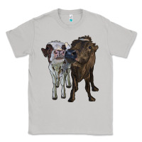 Moon Dust two heifer cows Classic Tee - RanaPortraitStore