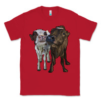 Red two heifer cows Classic Tee - RanaPortraitStore