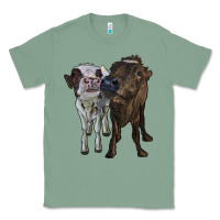 Sage two heifer cows Classic Tee - RanaPortraitStore