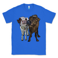 True Royal two heifer cows Classic Tee - RanaPortraitStore