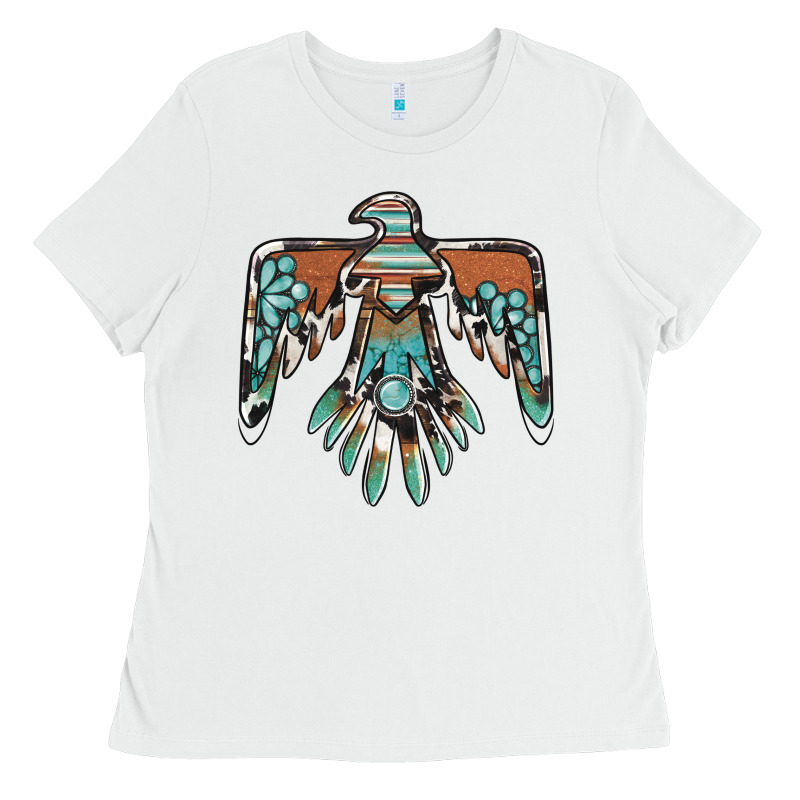 Thunderbird With Gemstone Ladies Tee by BarkalooDesign | Teevron