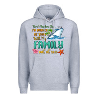 Heather Grey there's nowhere else i'd rather be than with my fa Premium Hoodie - MaliasSmallBusiness