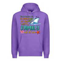 Purple there's nowhere else i'd rather be than with my fa Premium Hoodie - MaliasSmallBusiness