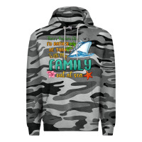 Slate Camo there's nowhere else i'd rather be than with my fa Premium Hoodie - MaliasSmallBusiness