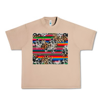 Burro cowhide leopard serape Urban Heavy Tee - RanaPortraitStore
