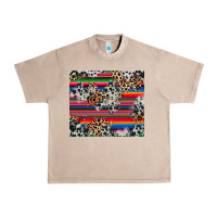 French Oak cowhide leopard serape Urban Heavy Tee - RanaPortraitStore