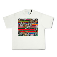 Pistachio cowhide leopard serape Urban Heavy Tee - RanaPortraitStore