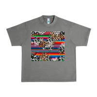 Tornado cowhide leopard serape Urban Heavy Tee - RanaPortraitStore