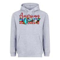 Heather Grey american honey Heavyweight Hoodie - JahusDesignShop