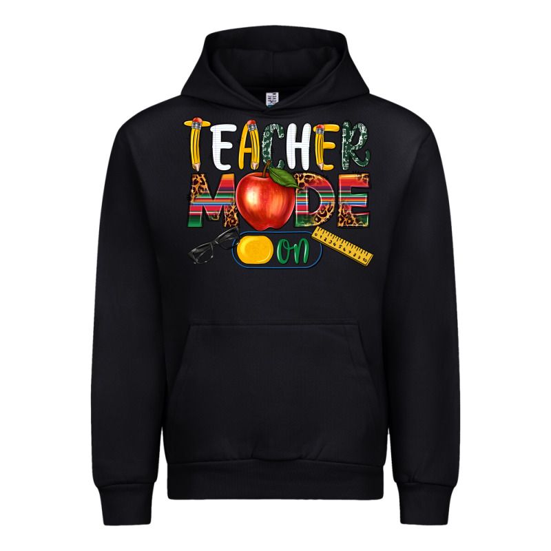 Teacher Mode On Urban Hoodie by NancyCooperArtShop | Teevron