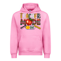 Fuchsia Pink teacher mode on Urban Hoodie - NancyCooperArtShop