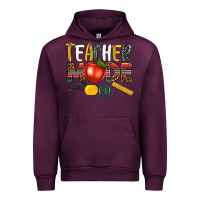 Mauve Wine teacher mode on Urban Hoodie - NancyCooperArtShop
