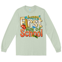 Happy First Day Of School Long Sleeve Tee | Teevron
