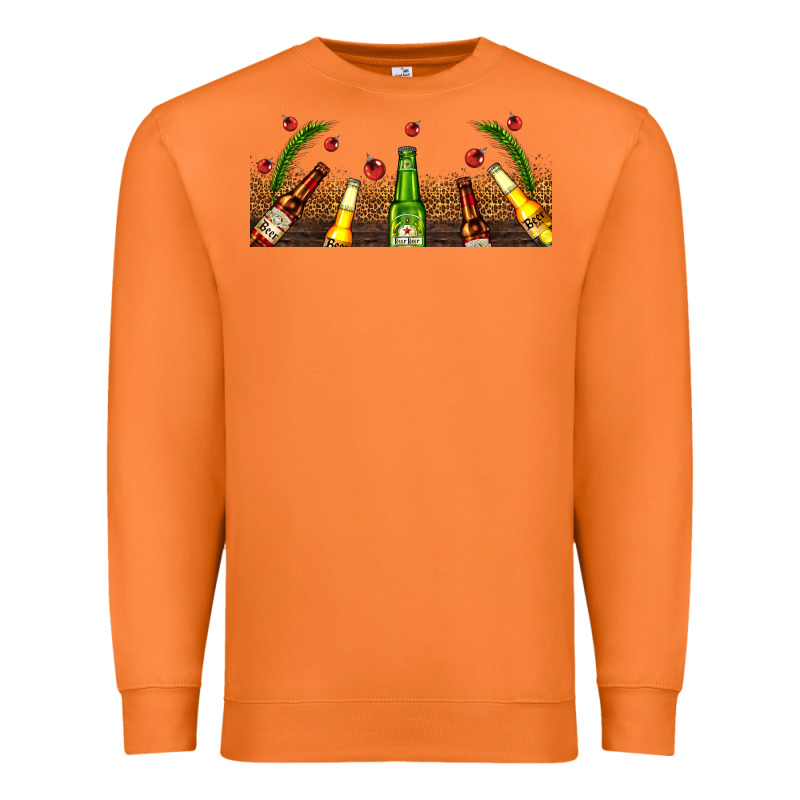 Beer Party For Christmas Premium Sweatshirt by AdoDesignShop | Teevron