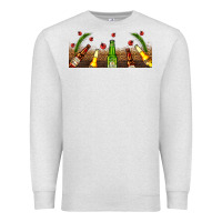 Oatmeal Heather beer party for christmas Premium Sweatshirt - AdoDesignShop