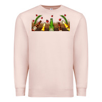Pale Pink beer party for christmas Premium Sweatshirt - AdoDesignShop