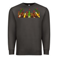 Smoke beer party for christmas Premium Sweatshirt - AdoDesignShop